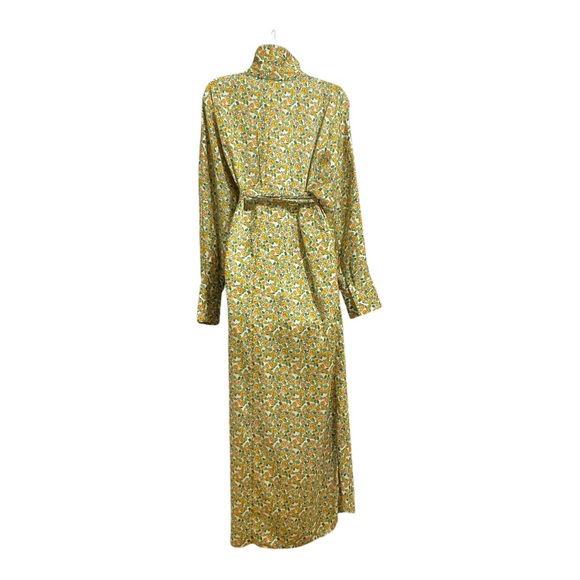 NWT Zara Wrap Around Print Midi Dress XL - Picture 5 of 6